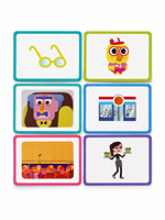 Cartes flash éducatives en papier recyclables et écologiques, personnalisables avec votre propre logo, pour l'apprentissage des enfants et de la famille