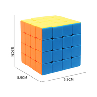 Cubo Magnético de Velocidad MOYU Meilong, Nuevo en Caja, Unisex, Multicolor, ABS, Magnético, Educativo, Rompecabezas para Niños, 3x3x3, Edades 3+