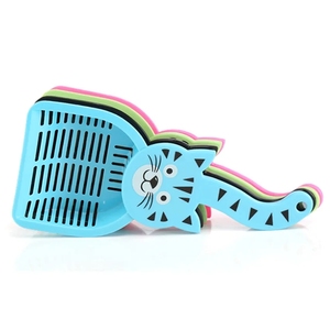 Suministros para mascotas, arena para gatos personalizada, pala de mango largo, espátula para comida de perro, pala de plástico, cuchara para comida - Product Image 4