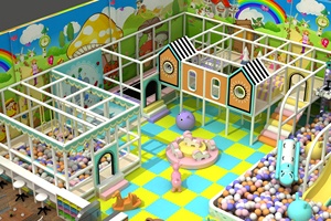 Diseño Personalizado Gratuito, Área de Juegos Interior para Niños, Centro de Juegos Interior, Equipo de Juegos Interior para Niños con Tobogán y Piscina de Pelotas - Product Image 4