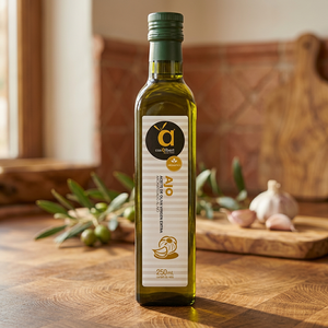 Alta Calidad Casalbert 250Ml Ajo Aceite de Oliva Virgen Extra Vaso Al Por Mayor Con Botella De Vidrio 100% Made In Spain - Product Image 2