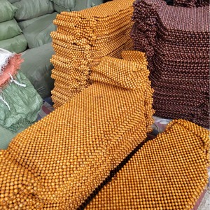 Housses de siège auto en perles de bois, ensemble complet, coussin de ventilation et de refroidissement avant, utilisation quatre saisons - Product Image 4