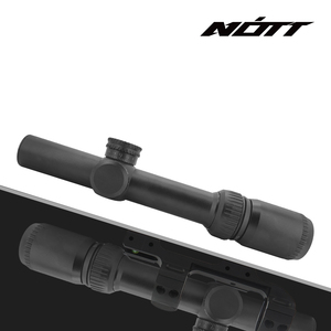 กล้องเล็ง NOTT 1-10x24SFP LPVO ขนาดหลอด 30 มม. พร้อมเส้นเล็งแบบแกะสลักบนกระจก, กันน้ำระดับ IP6, กันฝ้า, กันกระแทก, ทำจากอลูมิเนียมอัลลอยด์ เหมาะสำหรับการล่าสัตว์ - Product Image 2