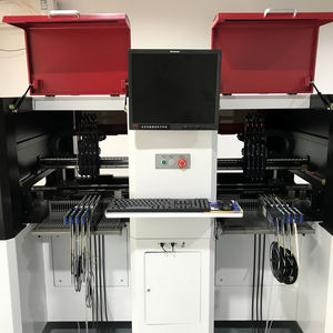 เครื่องประกอบชิ้นส่วนอิเล็กทรอนิกส์แบบ SMT ออนไลน์ 8 หัวจับจับชิ้นส่วน <span class=keywords><strong>LED</strong></span> รุ่น HW-DSQ800-120F สำหรับประกอบแผงวงจรพิมพ์  แบบอัตโนมัติ  ใช้หุ่นยนต์ซีรีส์ Yamaha - Product Image 2