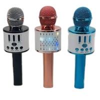 ไมโครโฟนไร้สายแบบมือถือระดับมืออาชีพ Q88 Ws858 Q7 Q9 WS1816 669 668 รุ่น Diamond Style พร้อมลำโพง<span class=keywords><strong>คาราโอเกะ</strong></span>และไมโครโฟนไร้สาย - Product Image 6