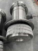 BT30 BT40 BT50 sabuk penggerak alat otomatis, poros alat mesin ATC 12000rpm 100mm