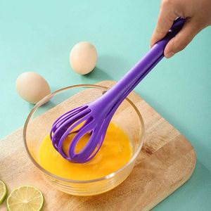 Food Grade Multifunctional Baking Tools <b>Plastic</b> Egg Beater Whisker Egg <b>Tong</b> with Pastry Tools Food <b>Tongs</b> - Product Image 2