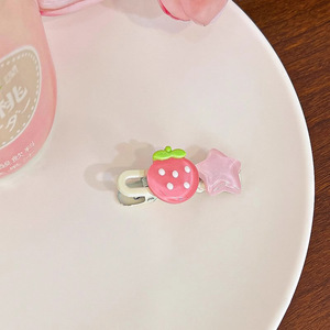 Graziosi fermagli per capelli trasparenti, femminili, dolci, a forma di becco d'anatra, accessori per frange e capelli da spiaggia - Product Image 6