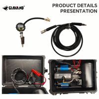 Compresseur d'air portable haute performance GIAHAND ARB Style 12V à double moteur et double cylindre pour voiture tout-terrain, pression d'air 150 psi