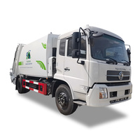 Camion à ordures 4x2 à vendre près de chez moi, capacité de 12 à 15 mètres cubes, camion à ordures compacteur