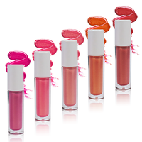 Rouge à Lèvres Liquide Mat Végétalien Hydratant et Waterproof Longue Durée, à Base de Minéraux et d'Extraits Végétaux, Haute Qualité, Meilleure Vente, Tendance