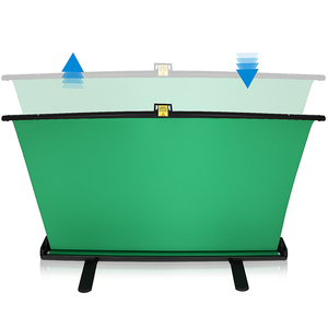 Sfondo fotografico con schermo verde cromato pieghevole da 145cm * 200cm - Product Image 2