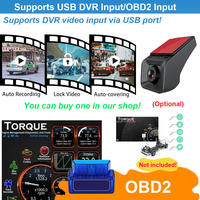 Autoradio CarPlay Android Auto DSP OBD2 RGB avec aide au recul pour Jeep Wrangler JK 2007-2017, écran tactile 7 pouces, GPS, double DIN
