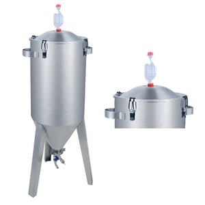 ถังหมัก30L ทรงกรวยถังไฟฟ้าสำหรับทำเบียร์อุปกรณ์โรงเบียร์ - Product Image 1