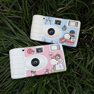 Appareil <span class=keywords><strong>photo</strong></span> jetable à usage unique construit en 17 photos couleur Appareil <span class=keywords><strong>photo</strong></span> à film flash 35mm - Product Image 3