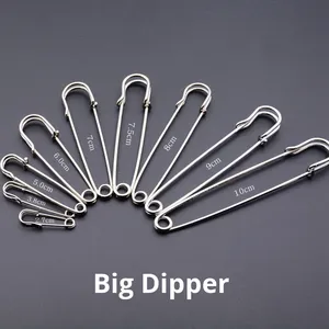 1.5mm厚金属製安全ピン縫製アクセサリーとして環境にやさしいDIY手作りジュエリー衣類バッグ - Product Image 2