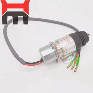 Maxunli โซลินอยด์วาล์วตัดเชื้อเพลิง12V รุ่น894453-3411 MV1-586สำหรับชิ้นส่วนเครื่องจักรก่อสร้าง - Product Image 1