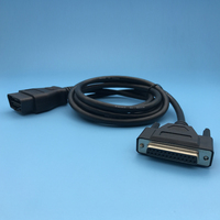 Kits de diagnóstico automático OBD2 macho HDB25PIN de alta calidad, arnés de diagnóstico automotriz personalizado profesional, Cable OBD para automóvil
