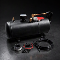 Kit de compresseur d'air miniature YCAN 3L 150PSI en fer AS174A 12V ou 24V pour klaxon d'air, camion, train, bus, voiture