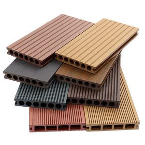 Revêtement de terrasse extérieur en composite bois-plastique, revêtement de sol en WPC, dalles de terrasse en composite, terrasse extérieure à emboîtement - Product Image 1