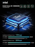 Mini PC para Juegos Mini Tree de 13.ª Generación, Intel Core I9 12900H 13900H I7 13700H RTX4070 8G 2.5G LAN DDR5 Win11 3 Pantallas 4K HD2.0 WIFI6