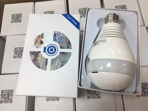 Caméra panoramique V380 <span class=keywords><strong>Wifi</strong></span>, ampoule, 1080P HD, support d'ampoule, sécurité domestique, caméra sans fil, projecteur - Product Image 2