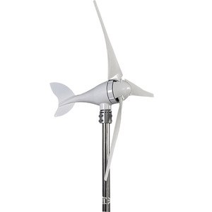 Wind Power <b>Generator</b> 200W 12V/24V Horizontal Axis Wind Turbine For <b>Solar</b> Street Light Surveillance Aluminum Alloy - Product Image 3