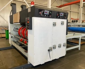 Bán tự động các tông flexo rs4 slotter với máy in sóng hộp carton chuỗi Feeder in khía chết máy cắt - Product Image 5