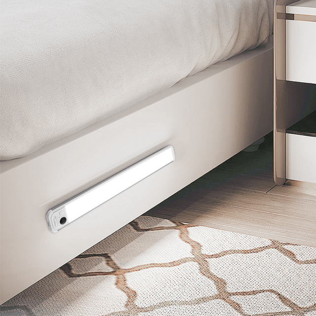 Smart Home Motion Sensor Under Cabinet Lighting Sensor Led Night Light for Bedroom Kitchen Cabinet