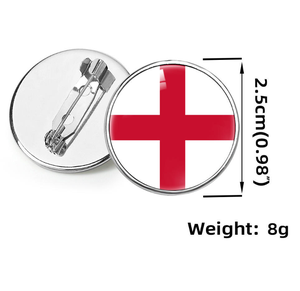 <span class=keywords><strong>Nouvelle</strong></span> broche drapeau du Paraguay, épinglette, broche pays du monde, cadeau fantaisie, souvenir pour les voyageurs et les amoureux, cadeau pour les fans de club de football, personnalisable - Product Image 4