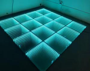 Piso LED Magnético RGB de 50cm Personalizable, Portátil, <span class=keywords><strong>Pixel</strong></span> <span class=keywords><strong>3D</strong></span>, para Decoración de Bodas, Fiestas, Discotecas, DJ - Product Image 4