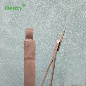Denxy Dental <span class=keywords><strong>Bracket</strong></span> Holding Tweezer Cross Lock Self Closing pinza inversa staffa ortodontica pinzette supporto per staffe dentali - Product Image 5