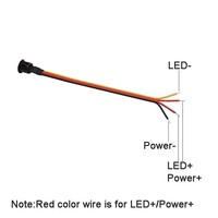 DC5V 12V24V 3A Mini noir blanc intégré Installation circulaire adapté à la bande de lumière LED interrupteur de détection tactile à intensité variable