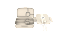Boîte à bento moderne pour enfants, personnalisable, meilleur prix, en plastique, étanche, 5 compartiments, avec joint de sécurité