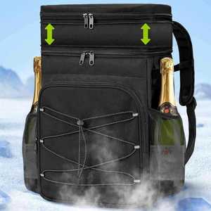 Bolsa de almacenamiento de alimentos con aislamiento grande para almuerzo, bebida, viaje, playa, Camping, nevera, mochila de Picnic - Product Image 1