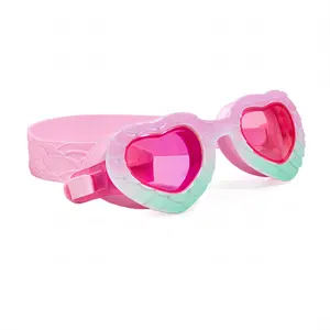 GD новый дизайн Модный узор Русалка оправа водонепроницаемые детские очки для плавания в форме сердца для детей