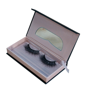 Caja de Regalo Personalizada para Pestañas y Lápiz Labial, Laminación Mate, Embalaje Cosmético, Grabado en Relieve, Impresión Serigráfica, Forro de Esponja - Product Image 4