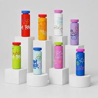 Bouteille isotherme YEKEA personnalisable avec logo, 17 oz, motif graffiti urbain, couvercle en acier inoxydable 304, impression graffiti vibrante, écologique, anti-fuite, vente en gros