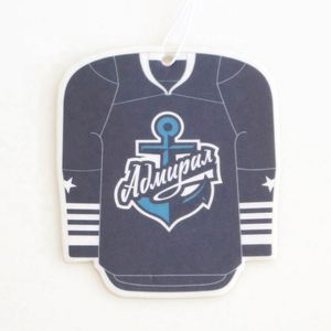 Customized Logo Digital Printing Sublimation Blanks CMYK Color Shape Air Freshener <b>Paper</b> Craft Design Popular Football Club Team - Product Image 2