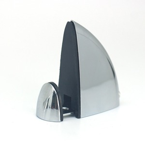 คลิปหนีบปากปลาโลหะผสมสังกะสี ขัดเงา ทนทาน ตัวเชื่อมต่อชั้นวางกระจก - Product Image 3