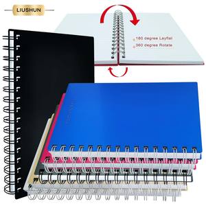 Custom A4 A5 formato metallo alluminio legante a spirale fogli 100 linea Organizer Notebook con nuovo materiale LOGO personalizzato copertina rigida - Product Image 6