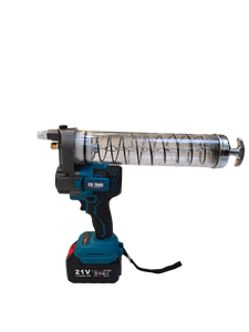 ปืนอัดจาระบีแบตเตอรี่ลิเธียม 21V ป้องกันสี่ชั้น ด้ามจับยางนุ่มกันลื่น มอเตอร์ไร้แปรงทองแดงทั้งหมด กระบอกน้ำมันโปร่งใส - Product Image 2