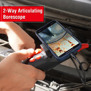 Boroscopio con Sonda Giratoria Bidireccional a Prueba de Agua de 6.0MM, Cámara de Inspección Compatible con OTG <span class=keywords><strong>para</strong></span> Teléfonos Inteligentes Android - Product Image 6