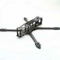 OEM MARK4 7 pouces V2 Châssis d'avion de course en fibre de carbone de type X HD FPV avec charge utile longue portée pour accessoires de drones Moule privé