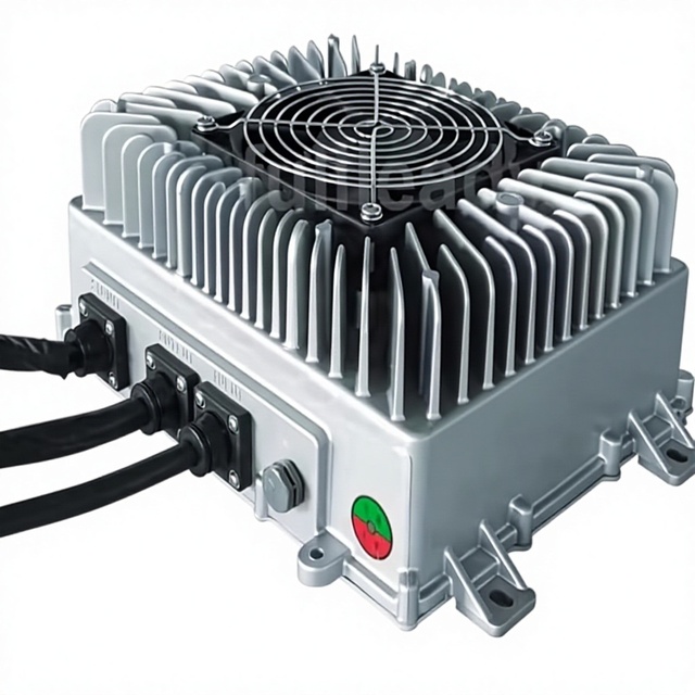 IP67 Waterproof Battery Charger for Lithium Lead Acid Batteries with 84V-144V Output and 260V Input