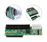 Adaptador Convertidor de Disco SATA a IDE PATA 40 Pines para Placa Base, Puente PCBA SATA a IDE 3.5 para Disco Duro de 3.5" DVD Serial