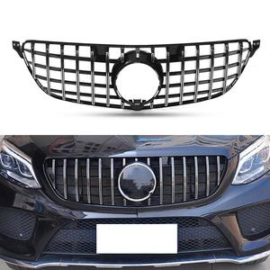 Parrilla delantera de panal de abeja en negro brillante para Mercedes Benz Clase GLE W166 W292 2016 2017 2018 2019 estilo GT - Product Image 5