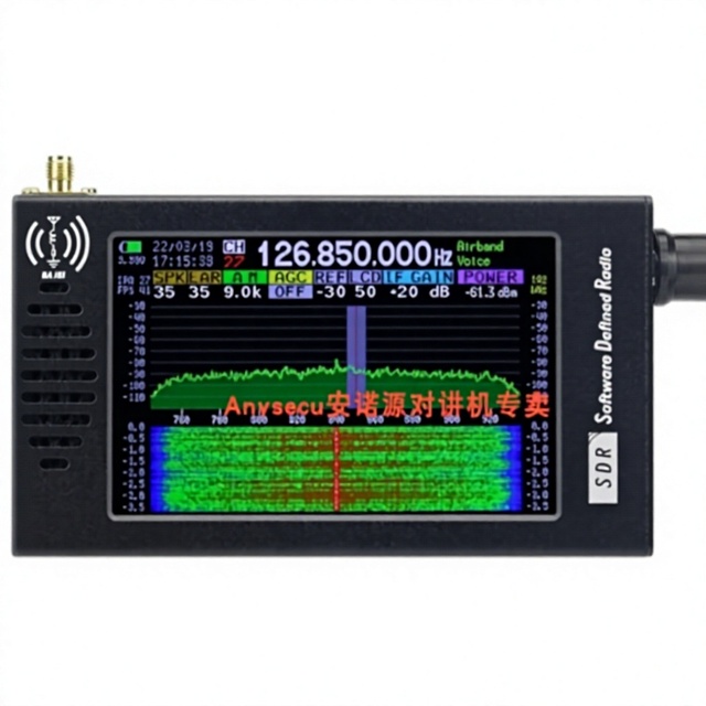 SDR-101 Aluminum Digital Radio Transceiver, SDR DSP demodulation, CW/AM/SSB/FM/WFM L751