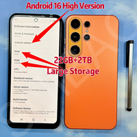 22GB+2TB S26 Ultra Android 16 Layar LCD 7.3 inci 144Hz Kamera 108MP Prosesor Terbaru 4G/5G Dual SIM Deca Core S26 Ultra 5G Smartphone