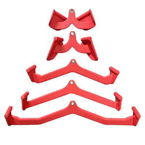 Thép và ABS nhà phòng tập thể dục thể dục chèo thuyền ròng rọc cáp file đính kèm bicep Curl tricep Lat kéo xuống thanh trở lại xử lý Grips - Product Image 1